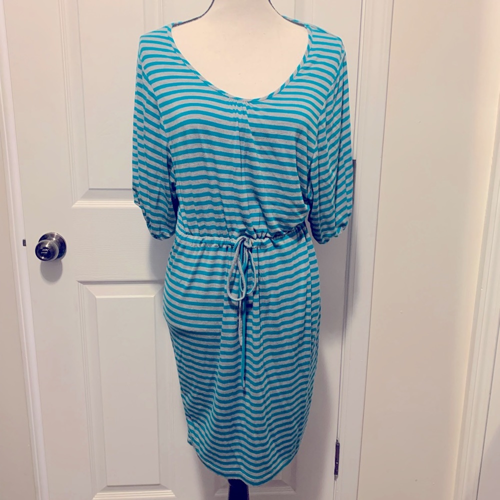 FINAL SALE! CK tied front casual jersey dress